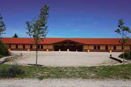 Espacio Ágora del Aula de Naturaleza Emilio Hurtado