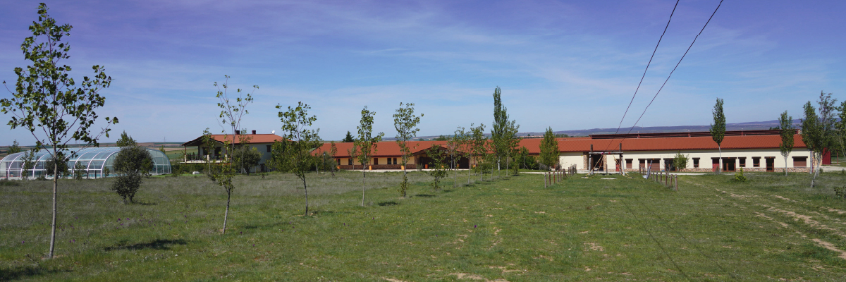 fotografía aula de naturaleza emilio hurtado, plano general de las instalaciones